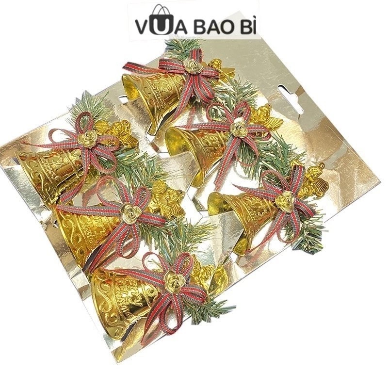 [TỔNG HỢP] Đồ trang trí noel Dây chồn,tuần lộc,chuông, quả châu, tag treo cây thông giáng sinh