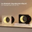 Loa bluetooth kiêm đồng hồ hình đĩa than Vinyl phong cách hiện đại