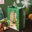 Túi quà giáng sinh TU03 cửa sổ trong suốt cùng hoạ tiết Noel , Túi giấy đựng quà mica