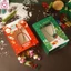 Túi quà giáng sinh TU03 cửa sổ trong suốt cùng hoạ tiết Noel , Túi giấy đựng quà mica