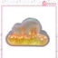 Gương để bàn kiêm đèn led vườn hoa Tulip DIY Cloud Tulip ( Mẫu đã được gắn sẵn hoa bên trong)