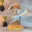 Gương để bàn kiêm đèn led vườn hoa Tulip DIY Cloud Tulip ( Mẫu đã được gắn sẵn hoa bên trong)