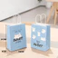 Túi quà giấy hoạ tiết mây xanh TU55 Tui giấy xanh hình cloud puppy mây bồng bềnh dễ thương