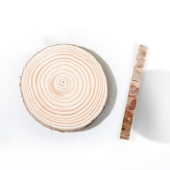 [Combo 2]Đế gỗ để bàn làm lót nến thơm, lót cốc ly, dụng cụ phụ kiện decor chụp ảnh gỗ thông vintage
