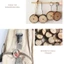 Đế gỗ để bàn làm lót nến thơm, lót cốc ly, dụng cụ phụ kiện decor chụp ảnh gỗ thông vintage