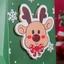 Túi giấy đựng quà họa tiết Giáng sinh dán nổi TU09 hình tuần lộc ông Già noel dày dặn