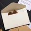 Bao đựng thiệp giấy làm bưu thiếp TH15, Phong bì kraft trơn 10.5 x 7cm màu trắng/ đen/ nâu