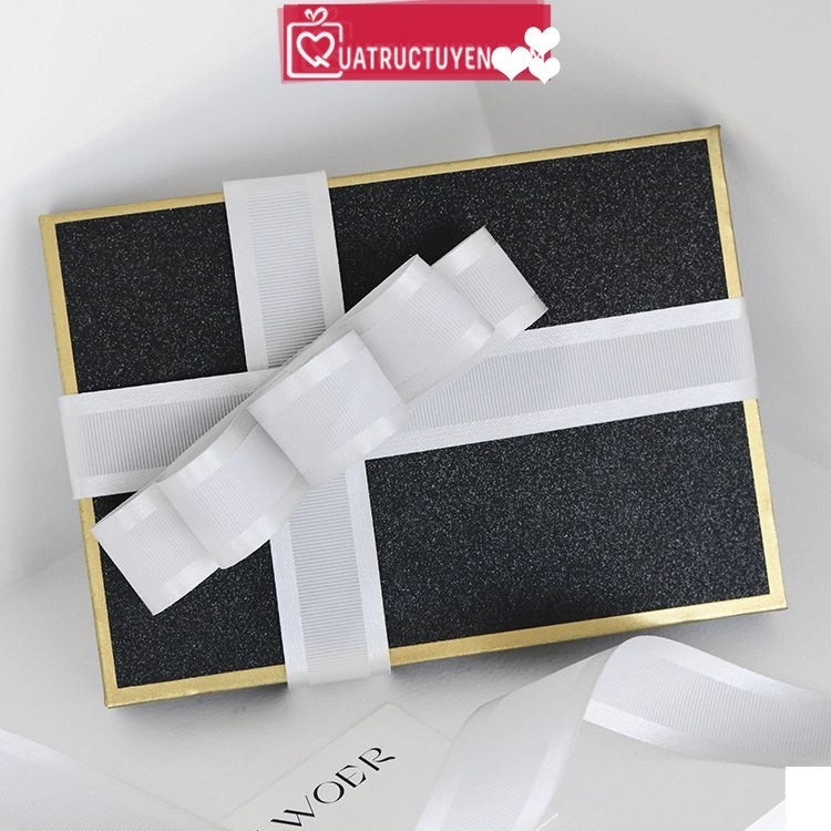 Ruy bẳng vải lụa satin - voan đuối cá 1 cuộn nơ nhiều mẫu tùy chọn [Link tổng hợp]