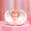 Tượng Sweet Angel, Mô hình Thiên thần nhỏ dễ thương decor bàn học trang trí, quà tặng sinh nhật
