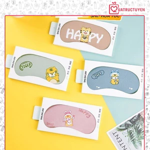 Bịt mắt ngủ bằng gel mẫu hoạt hình dễ thương Quà Trực Tuyến, bịt mắt cute thư giãn văn phòng