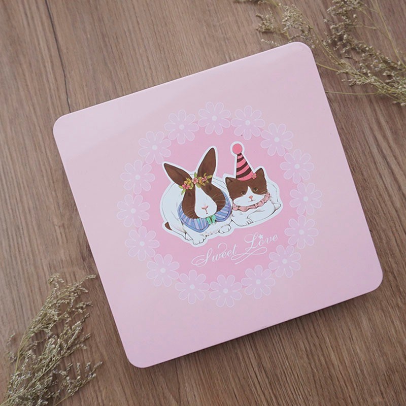 Socola Valentine Sweet Love Tình Yêu ngọt ngào SO25 Hộp thiếc quà tặng bạn gái, người yêu Valetine