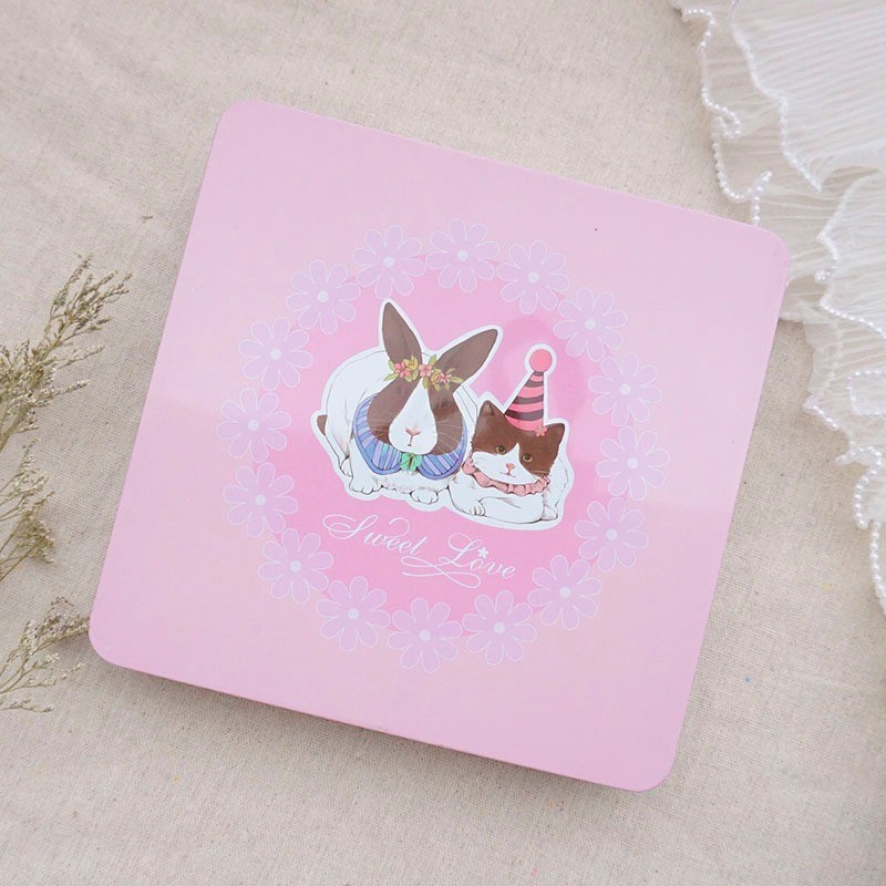 Socola Valentine Sweet Love Tình Yêu ngọt ngào SO25 Hộp thiếc quà tặng bạn gái, người yêu Valetine