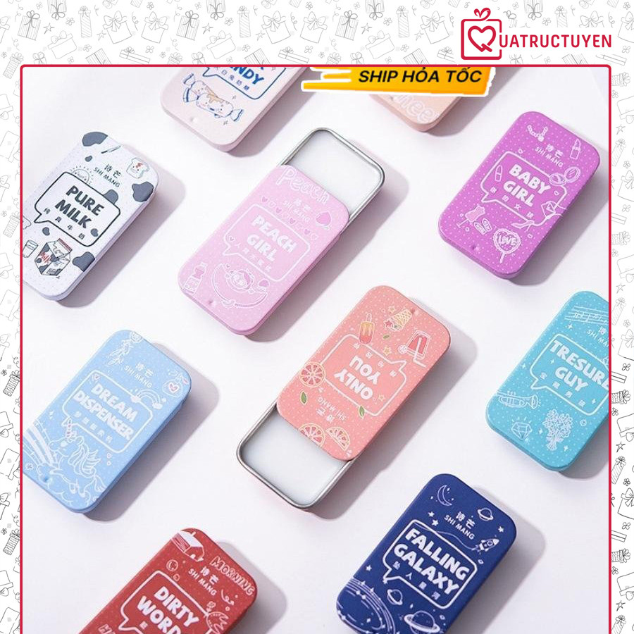 Nước hoa khô dạng sáp thanh lịch, Nước khoa khô nhỏ gọn, thiết kế dễ thương, đa dạng mùi hương