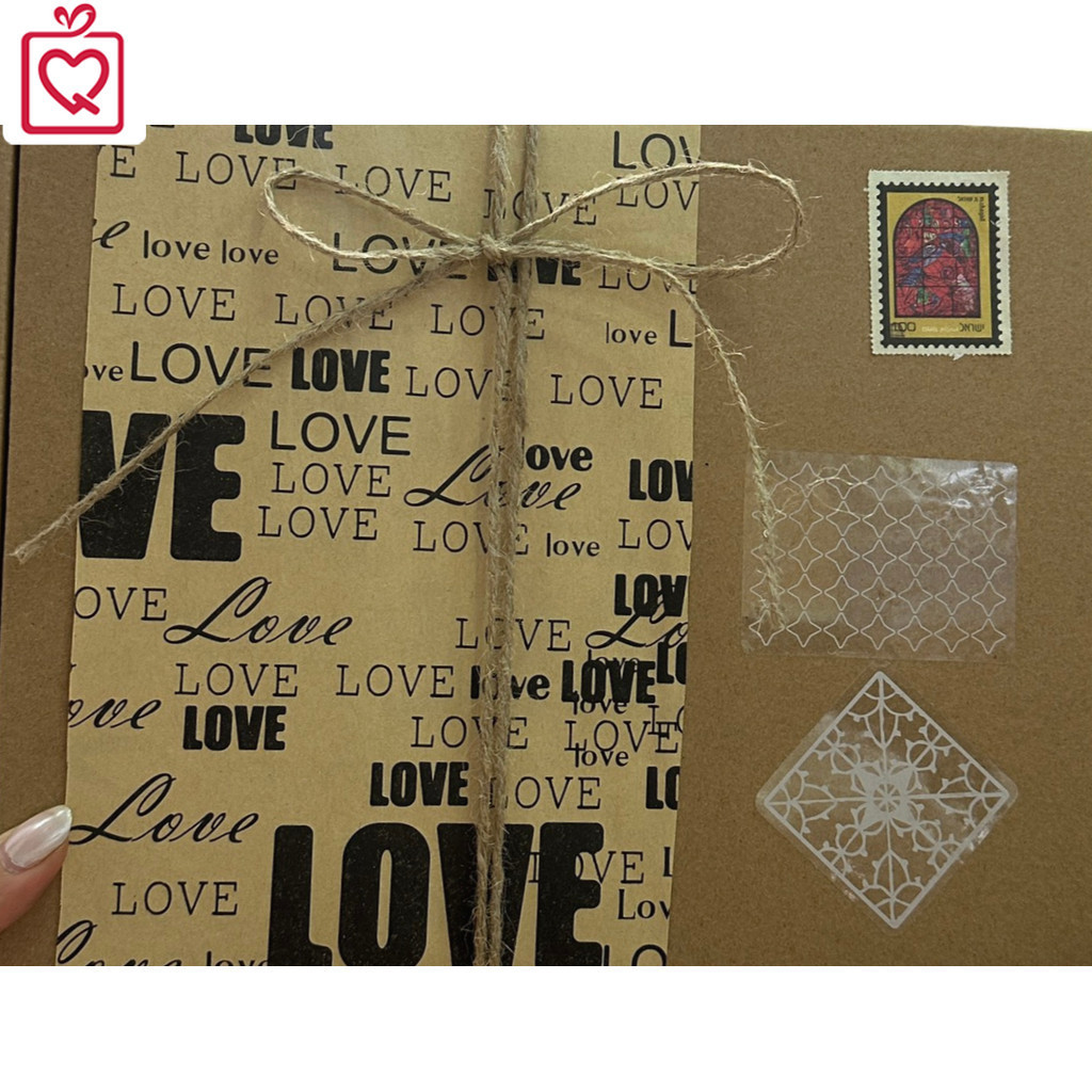 Hộp quà  kraft báo cổ điển Vintage trang trí phong cách Bullet journal đựng quà tặng sinh nhật,..