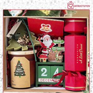 Set quà tặng So Verry Merry Luv129 - Set quà Giáng sinh ý nghĩa kèm túi quà tặng sang trọng