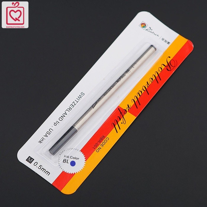 Ruột bút ký dạ bi Picasso màu xanh ngòi 0.5-0.7mm chính hãng