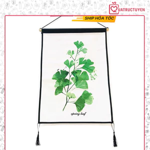 Tranh vải treo tường nghệ thuật - 4 mẫu lựa chọn (tặng kèm đinh không khoan)