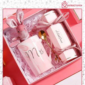 Bộ hộp quà tặng sinh nhật, 20/11 dễ thương cho người yêu, bạn gái, bạn trai kèm túi quà