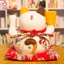 Mèo thần tài vẫy tay Tiền vàng đầy hũ cỡ 25cm, quà tặng khai trương, tân gia phát tài