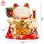 Mèo thần tài vẫy tay Tiền vàng đầy hũ cỡ 25cm, quà tặng khai trương, tân gia phát tài