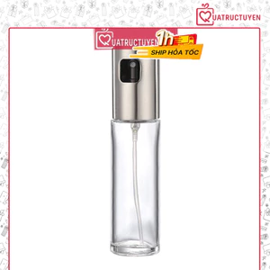 Bình xịt dầu ăn thủy tinh 100ml cao cấp tiện lợi cho nhà bếp
