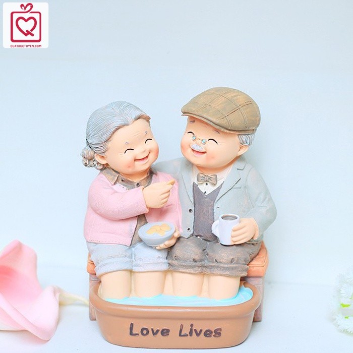 Mô hình tượng Ông Bà mẫu mới - quà tặng bạn gái, người yêu ý nghĩa