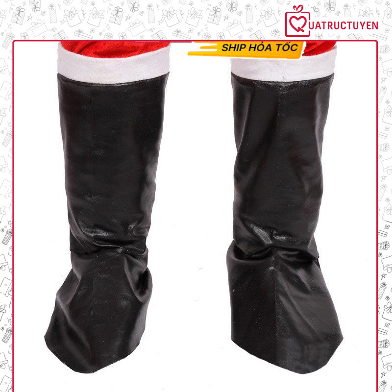 Giày ông già Noel không đế - Trang phục cho ông già noel đêm giáng sinh