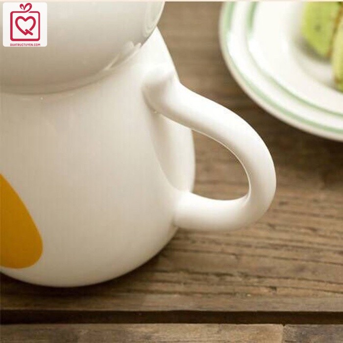 Cốc sứ chú mèo lắm chiêu đáng yêu ngộ nghĩnh, cốc mèo thần tài nhiều màu may mắn