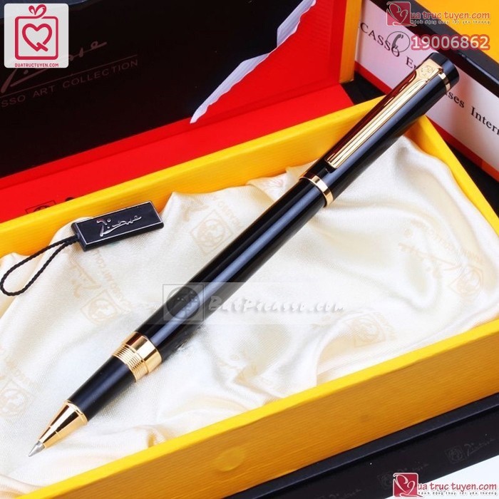 Bút ký cao cấp Picasso 908RB dạ bi Chiến Binh Tây Ban Nha kèm túi hộp quà sang trọng tặng quà dịp lễ