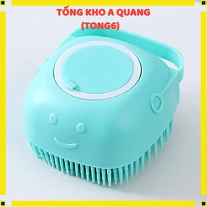 Bông Tắm Massage 2 Mặt Có Ngăn Sữa Tắm,Mút Tắm Tẩy Da Chết Dịu Nhẹ An Toàn - CỌ TẮM SILICON TẠO BỌT MASSAGE NHẸ NHÀNG