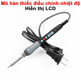 Mỏ hàn thiếc, hàn chì điều chỉnh nhiệt độ hiển thị LCD SL926 220v 90w