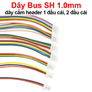 Dây Bus SH 1.0mm, dây cắm header 1 đầu cái, 2 đầu cái