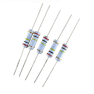 [Bán sỉ combo] (100 cái) Điện trở cắm 1W 4 vòng màu ±5% - giá trị 25KR đến 4.7MR
