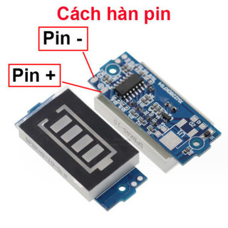 Mạch Led báo mức Pin, báo dung lượng pin Lithium 18650