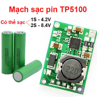 Mạch sạc pin TP5100 4.2V(1S) hoặc 8.4V(2S) 2A