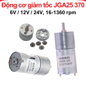 Động cơ giảm tốc JGA25 370,12/24V nhiều tốc độ