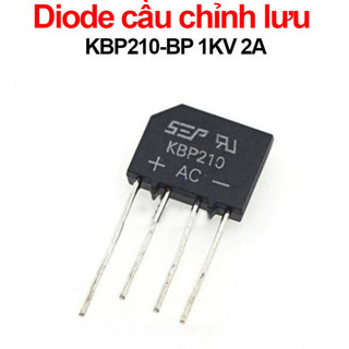 (20 con) Diode cầu chỉnh lưu KBP210 điện áp 1KV, 2A