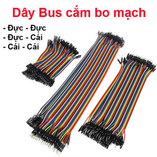 Dây bus 2.54 đủ màu 10 - 40cm ( 40 sợi 1 bus)