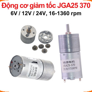 Động cơ giảm tốc JGA25 370,12/24V nhiều tốc độ