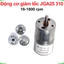 Động cơ giảm tốc JGA25 310 12V nhiều tốc độ