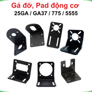Gá động cơ DC, Pad cố đinh các loại động cơ thông dụng từ loại 380...895