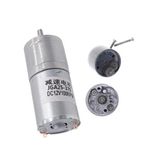 Động cơ giảm tốc JGA25 370, 6/12/24V nhiều tốc độ