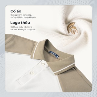 [DEAL SIZE XXL] Áo polo nam cao cấp FENNIK, BST 2025, chất liệu mới CVC Diamond, thanh lịch sang trọng - POLOMANOR