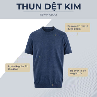 [DEAL SIZE XXL] Áo thun nam dệt kim POLOMANOR cao cấp, form dáng Hàn Quốc thanh lịch sang trọng