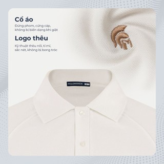 [BEST SELLER] Áo polo nam cao cấp BASIC DIAMOND, POLO QUỐC DÂN vải CVC Diamond, sang trọng - POLOMANOR