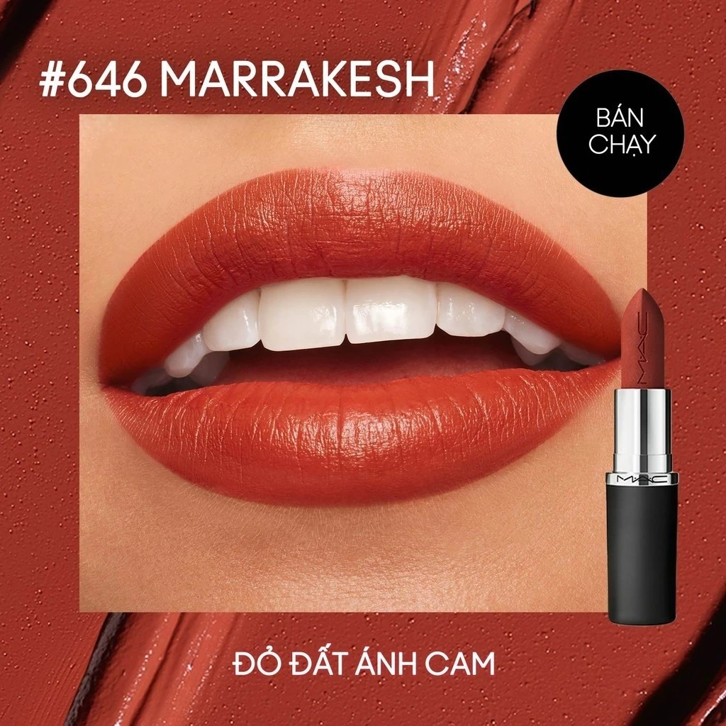 Son thỏi nhung lì MAC MACximal Silky Matte Lipstick | Son thỏi bán chạy, hiệu ứng mịn lì, bền màu suốt 12H