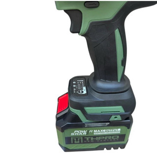 { Tặng Khẩu 10 chi tiết }Máy siết bulong THpro kèm 1 pin 15cel + sạc,lực siết 900NM,động cơ k chổi than,chân pin M21-4cm
