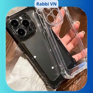 Ốp lưng iphone TPU Silicon mềm 4 góc cao cấp, chống sốc 7plus/8plus/xr/xsmax/11/12/13/14/15/16/17/pro/plus/promax RABBI