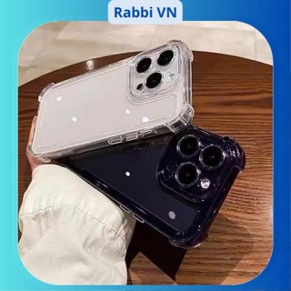 Ốp lưng iphone TPU Silicon mềm 4 góc cao cấp, chống sốc 7plus/8plus/xr/xsmax/11/12/13/14/15/16/17/pro/plus/promax RABBI