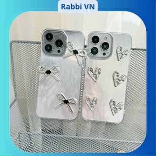 [Trái Tim Lông Vũ] Ốp lưng hoạ tiết Trái tim lông vũ cho 7plus/8plus/x/xs/xsmax/11/12/13/14/15/16/pro/plus/promax RABBI